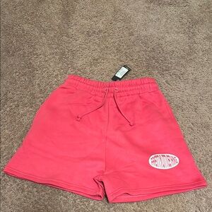 Pink Drawstring Shorts